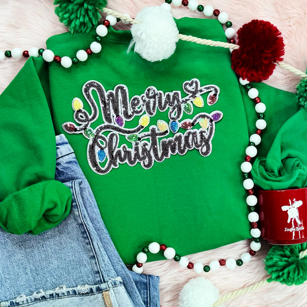 Merry Christmas Sequin