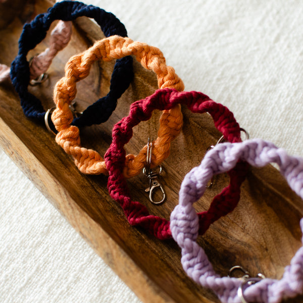 Circle Wristlets - Macrame