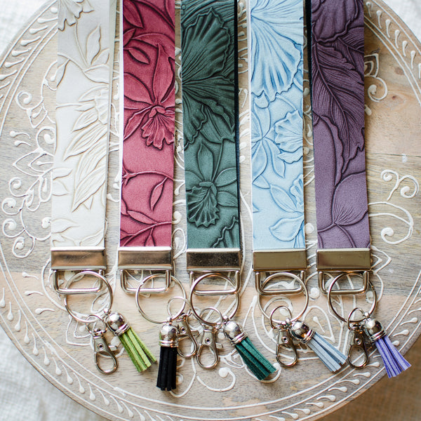 Wristlet - Textured Floral