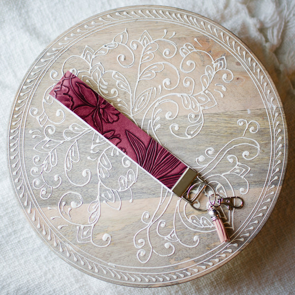 Wristlet - Textured Floral