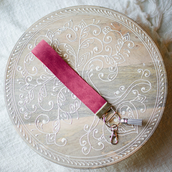 Wristlet - Faux Suede