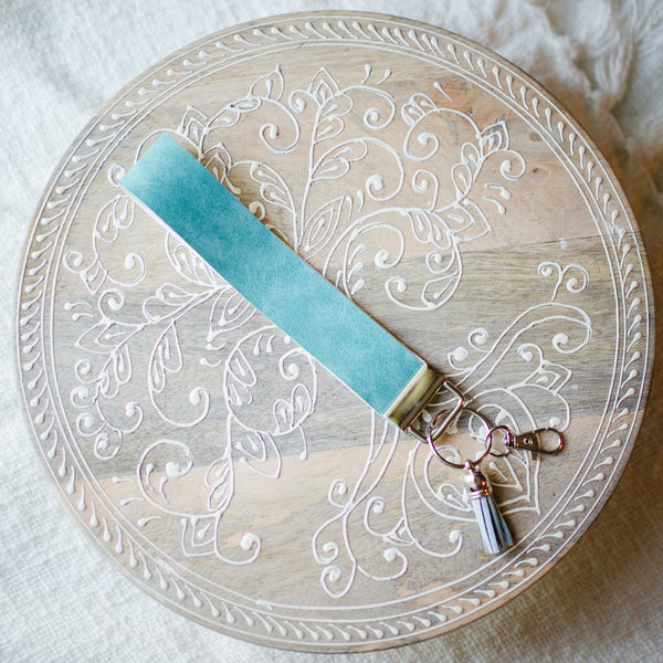Wristlet - Faux Suede