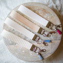Wristlet - Woven White