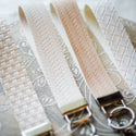 Wristlet - Woven White
