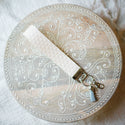 Wristlet - Woven White