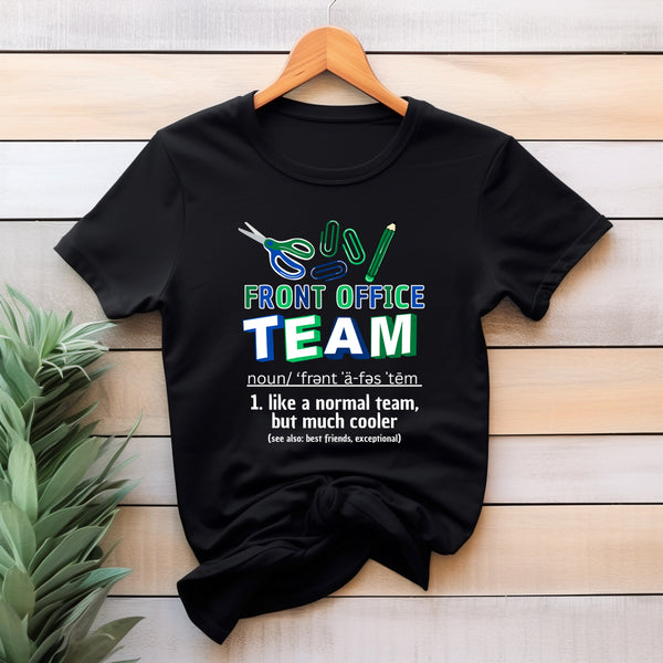 Front Office Team - Blue & Green
