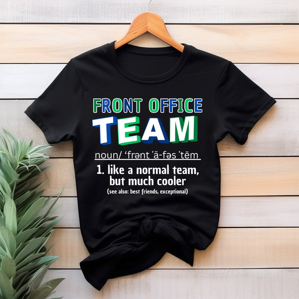 Front Office Team - Blue & Green