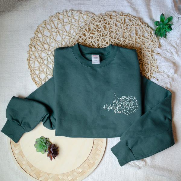 Highland Rose Sweatshirt Cactus
