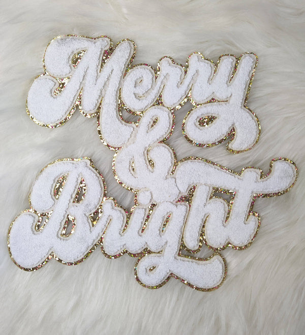 Merry & Bright White/Gold