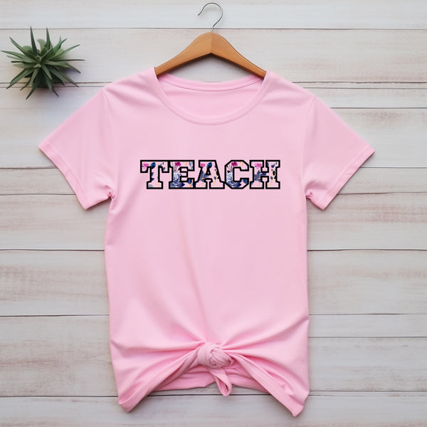 Custom  - Pink & Blue Floral