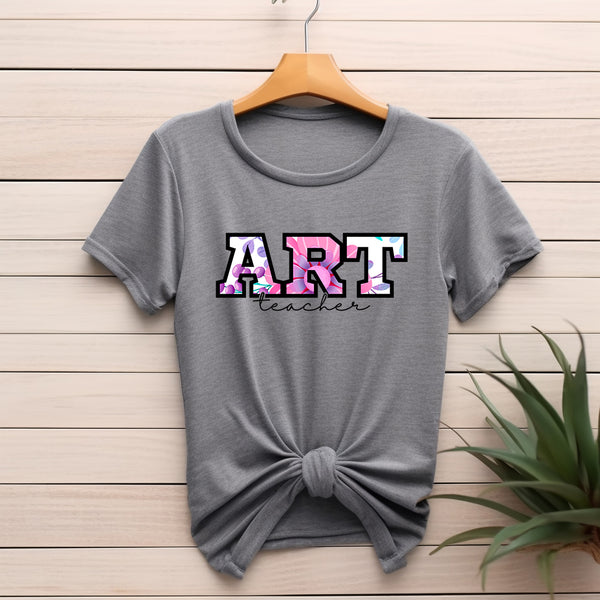 Custom with script - Pink Floral
