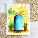 Blue Door - Original Watercolor