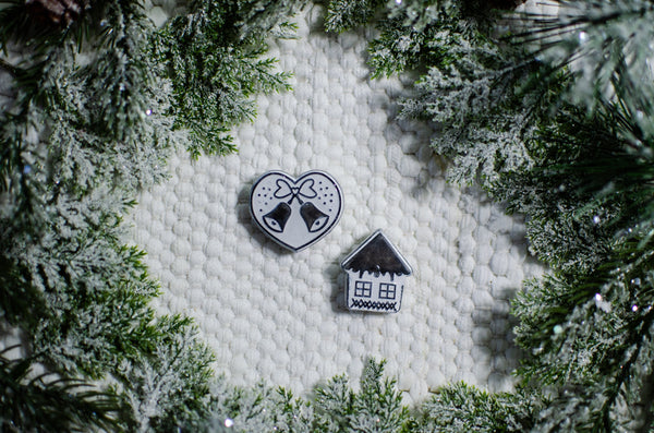 Dark Gray & Silver