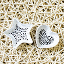 Polka Dots Ceramic Jewelry Dish