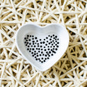 Polka Dots Ceramic Jewelry Dish