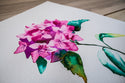 Pink Hydrangea - Original Watercolor